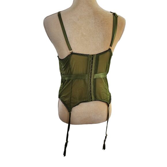 Just Sexy Lingerie Sheer Mesh Camo Bodysuit with matching Undies Size XL - Picture 3 of 7